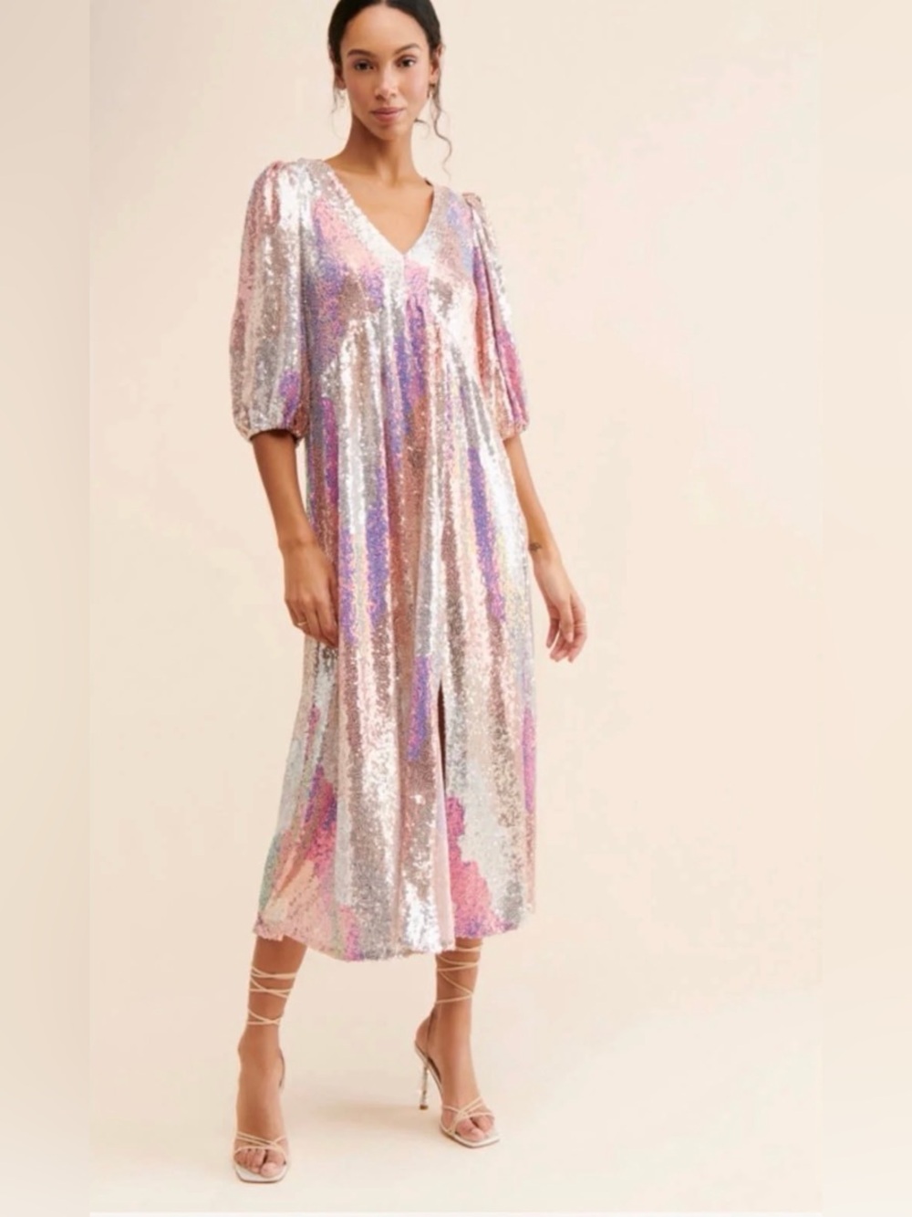 Saltwater Luxe Turner Sequin Maxi Dress from Anthropologie